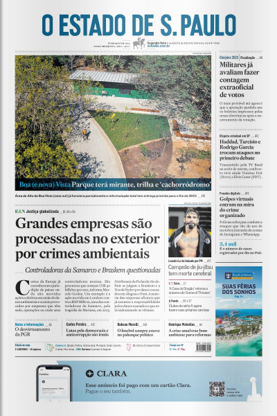 Estadão - Edição 08 de Agosto 2022