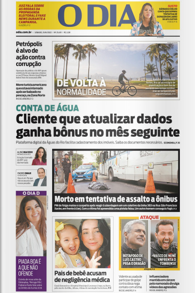 O DIA - Edição 13 de agosto de 2022