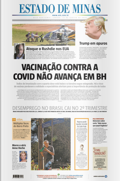 Estado de Minas - Edição de 13 de agosto de 2022