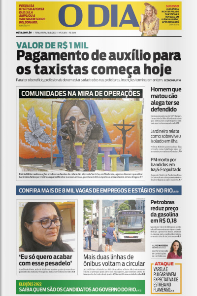 O DIA - Edição 16 de agosto de 2022