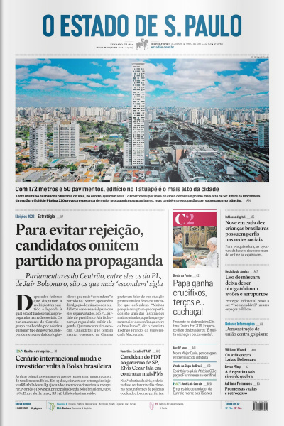 Estadão - Edição 18 de Agosto 2022
