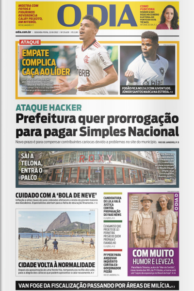 O DIA - Edição 22 de agosto de 2022
