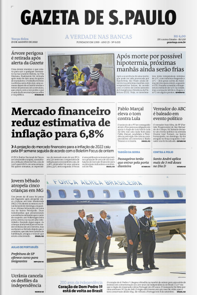 Gazeta de S. Paulo – Edição de 23 de agosto de 2022