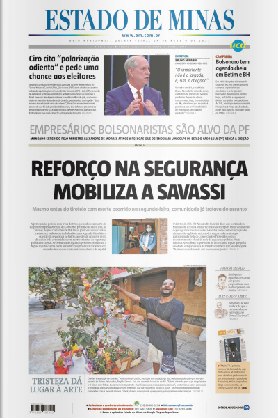 Estado de Minas - Edição de 24 de agosto de 2022