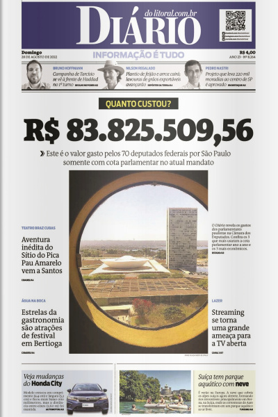 Diário do Litoral – Edição 28 de agosto de 2022