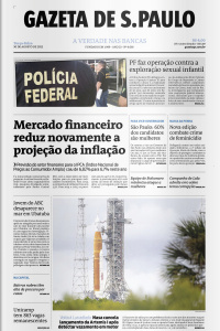 Gazeta de S. Paulo – Edição de 30 de agosto de 2022