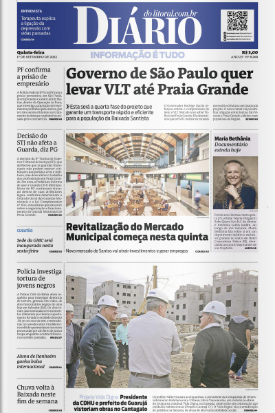 Diário do Litoral – Edição 01 de setembro de 2022