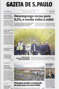 Gazeta de S. Paulo – Edição de 01 de setembro de 2022