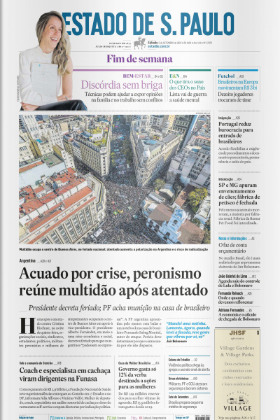 Estadão - Edição 03 de Setembro 2022