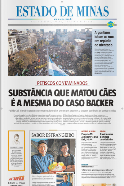 Estado de Minas - Edição de 03 de setembro de 2022