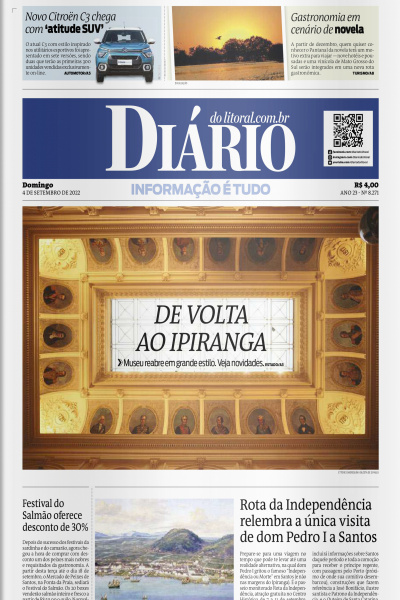 Diário do Litoral – Edição 04 de setembro de 2022