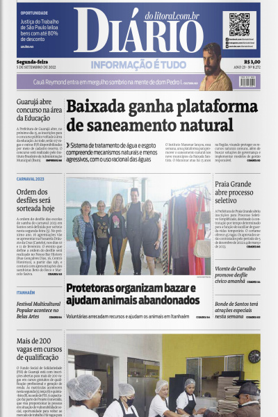 Diário do Litoral – Edição 05 de setembro de 2022