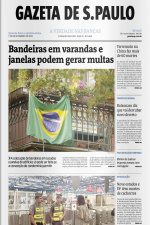 Gazeta de S. Paulo – Edição de 07 e 08 de setembro de 2022