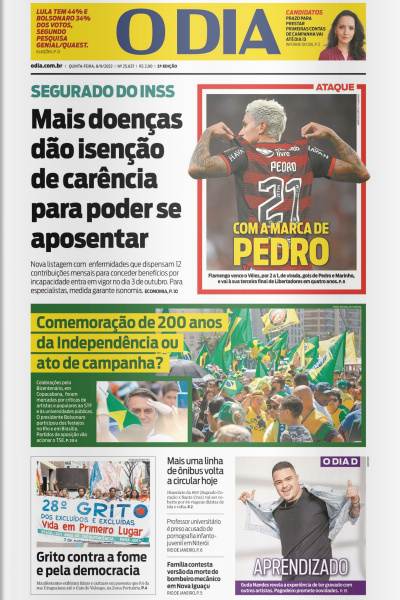 O DIA - Edição 08 de setembro de 2022