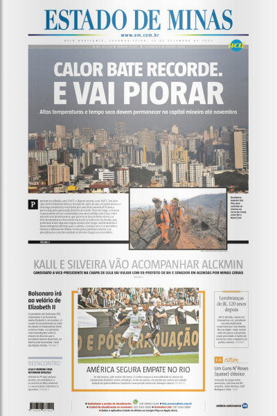 Estado de Minas - Edição de 12 de setembro de 2022