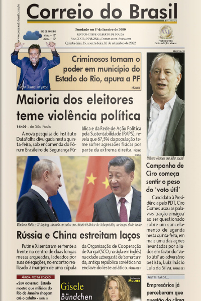 Correio do Brasil – Edição de 16 de setembro de 2022