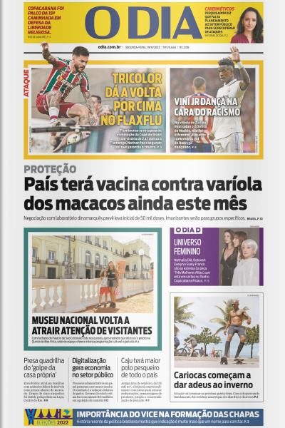 O DIA - Edição 19 de setembro de 2022