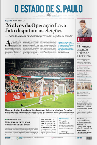 Estadão - Edição 19 de Setembro 2022