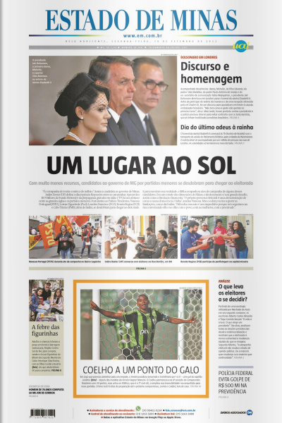 Estado de Minas - Edição de 19 de setembro de 2022
