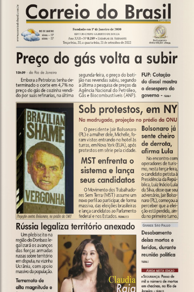 Correio do Brasil – Edição de 21 de setembro de 2022