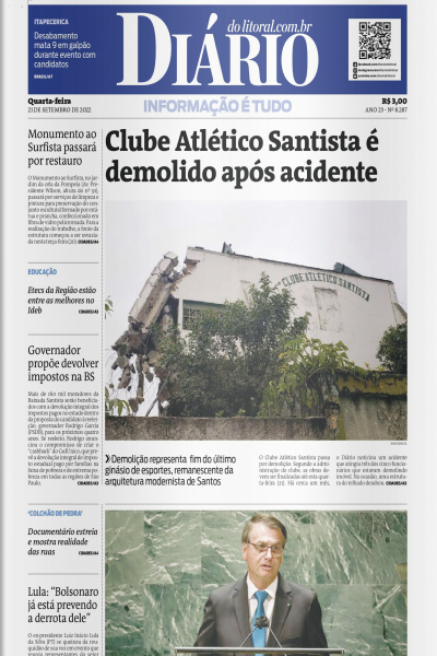 Diário do Litoral – Edição 21 de setembro de 2022