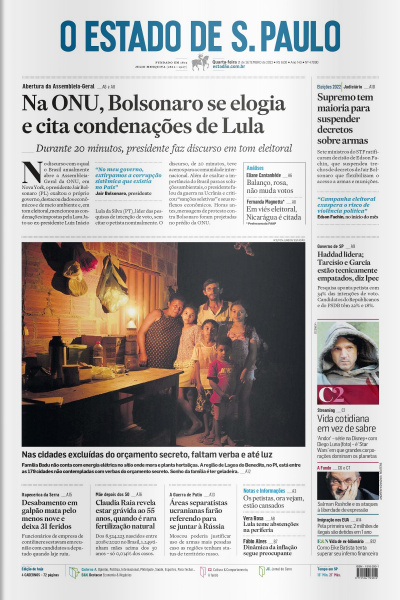 Estadão - Edição 21 de Setembro 2022