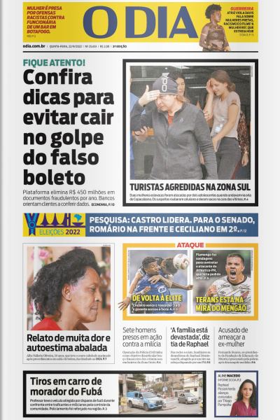 O DIA - Edição 22 de setembro de 2022
