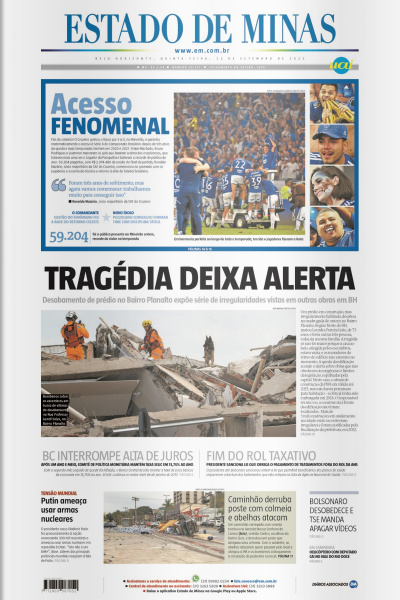 Estado de Minas - Edição de 22 de setembro de 2022