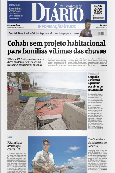 Diário do Litoral – Edição 26 de setembro de 2022
