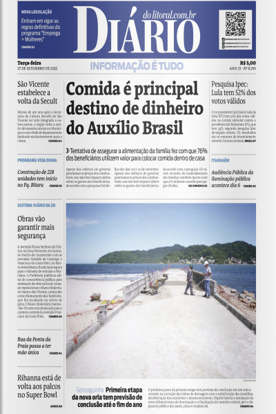 Diário do Litoral – Edição 27 de setembro de 2022