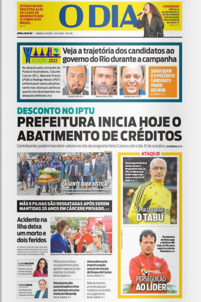 O DIA - Edição 01 de outubro de 2022