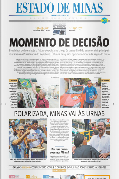 Estado de Minas - Edição de 2 de outubro de 2022