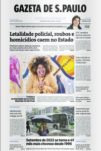 Gazeta de S. Paulo – Edição de 06 de outubro de 2022