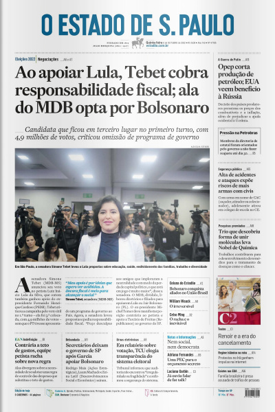 Estadão - Edição 06 de outubro 2022