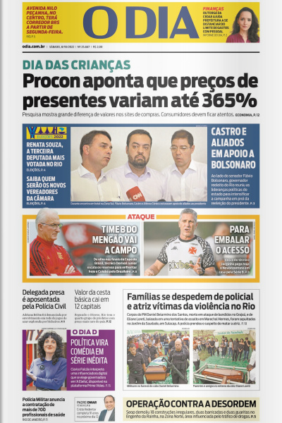 O DIA - Edição 08 de outubro de 2022