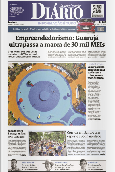 Diário do Litoral – Edição 09 de outubro de 2022