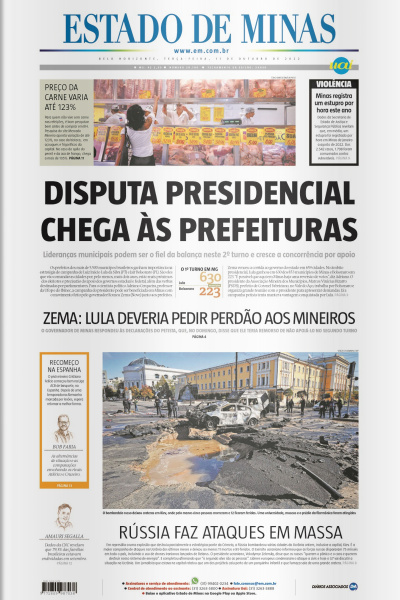 Estado de Minas - Edição de 11 de outubro de 2022