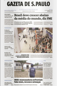 Gazeta de S. Paulo – Edição de 12 e 13 de outubro de 2022