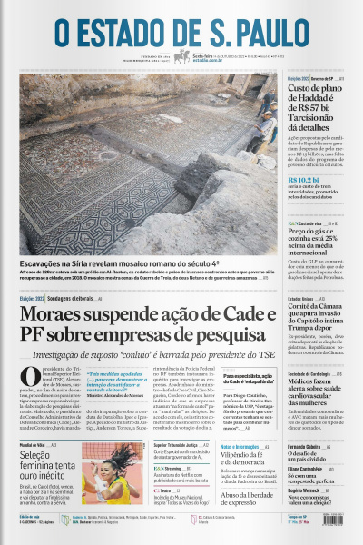 Estadão - Edição 14 de outubro 2022