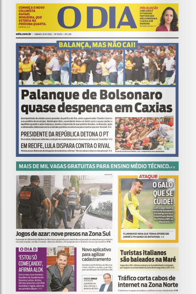 O DIA - Edição 15 de outubro de 2022