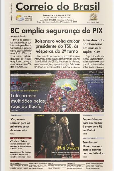 Correio do Brasil – Edição de 14 a 17 de outubro de 2022