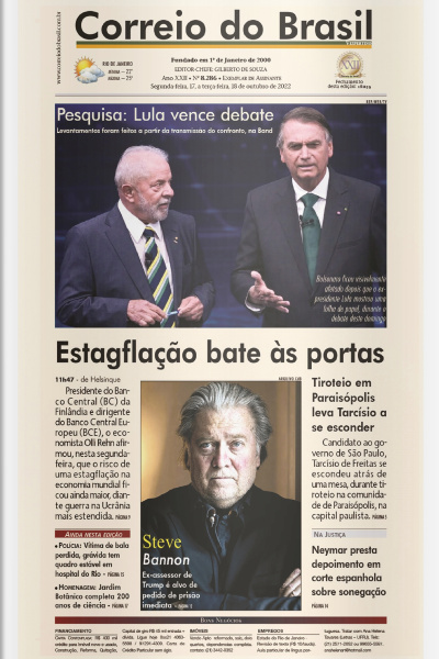 Correio do Brasil – Edição de 18 de outubro de 2022