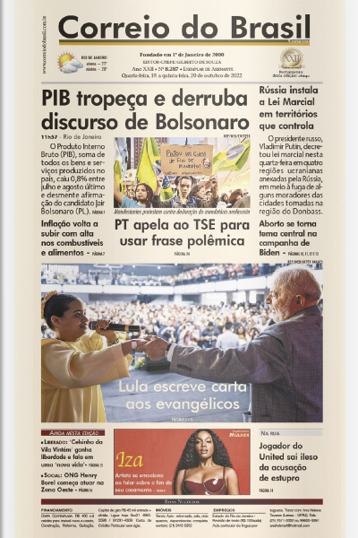 Correio do Brasil – Edição de 19 e 20 de outubro de 2022