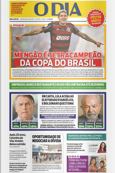 O DIA - Edição 20 de outubro de 2022