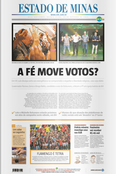 Estado de Minas - Edição de 20 de outubro de 2022