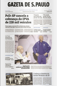 Gazeta de S. Paulo – Edição de 21 de outubro de 2022