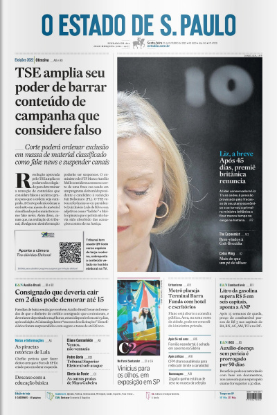 Estadão - Edição 21 de outubro 2022