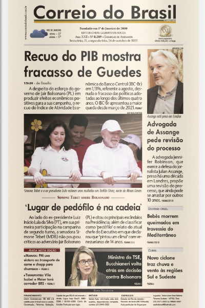 Correio do Brasil – Edição de 21 a 24 de outubro de 2022