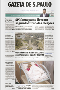 Gazeta de S. Paulo – Edição de 25 de outubro de 2022