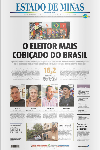 Estado de Minas - Edição de 26 de outubro de 2022